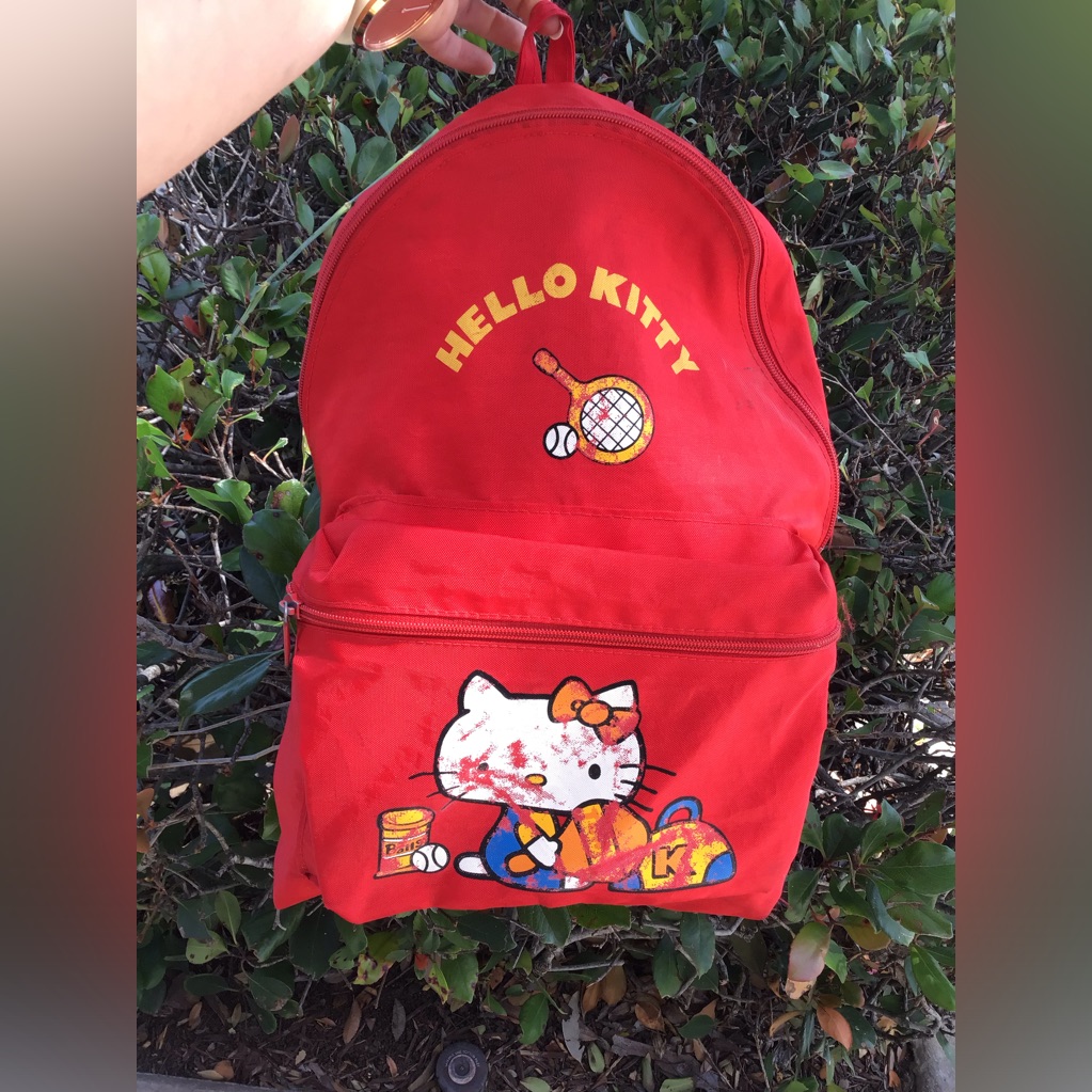 Hello Kitty Red Kids Backpack  Hello Kitty Brand